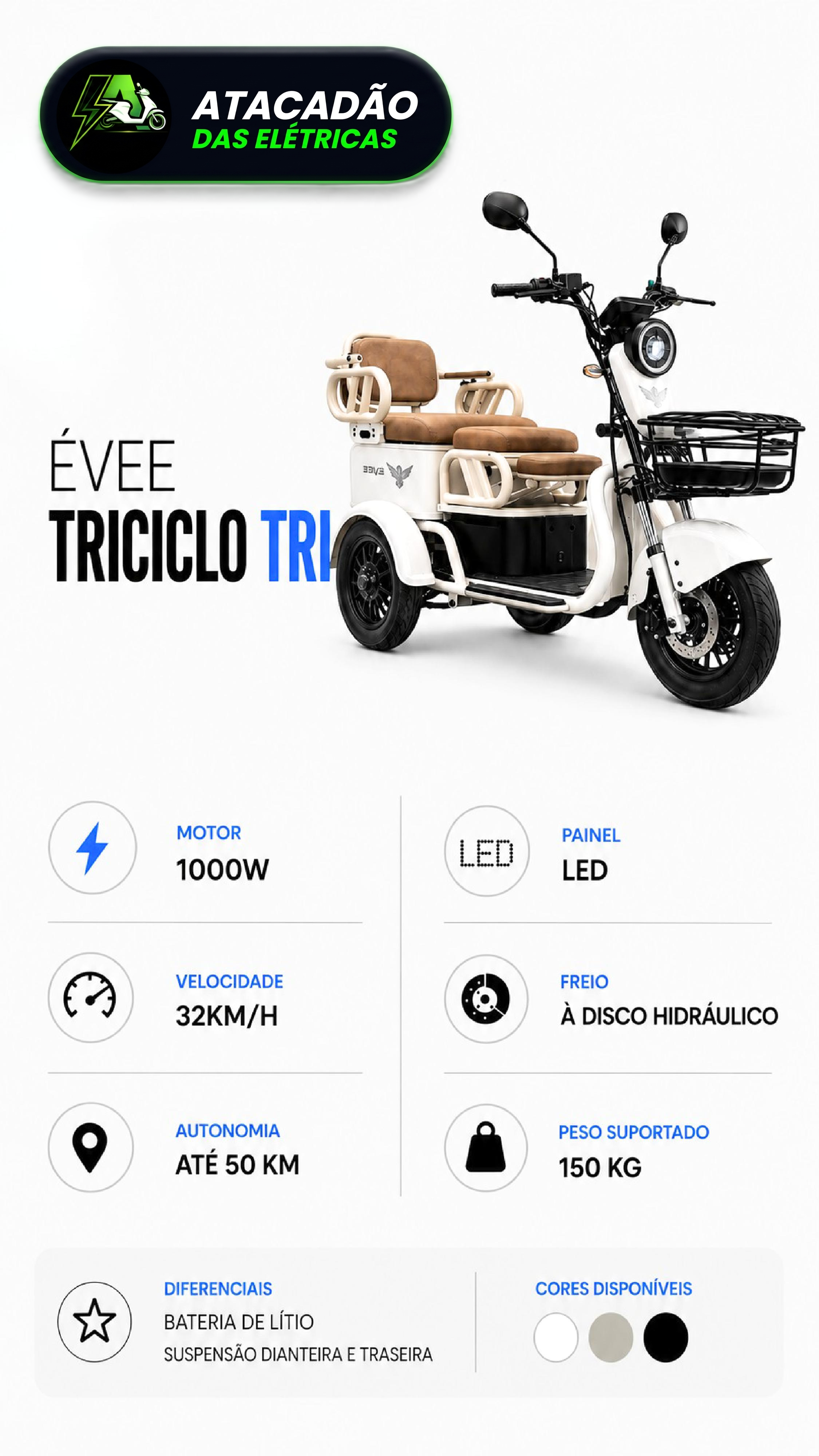 ÉVEE TRICICLO TRI